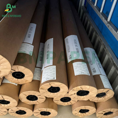 40g - 80g Rolos de papel blanco para patrones textiles de ancho 72" x longitud de 400 yardas