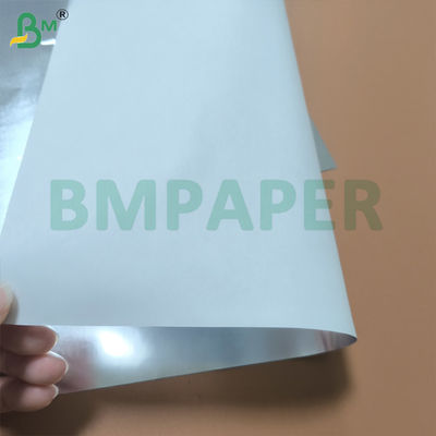 Papel de cartón de plata de 700 x 1000 mm y 350 g de papel de aluminio PET