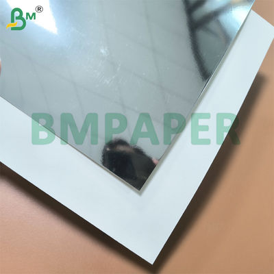 Papel de cartón de plata de 700 x 1000 mm y 350 g de papel de aluminio PET