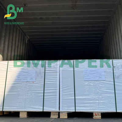 80gm Alta Blanqueza Semi brillante de la batería de etiqueta de papel Materia prima 72 x 102