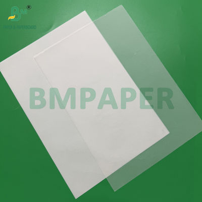 50 g 55 g de papel translúcido de trazaje, papel de trazado de 31" x 20"