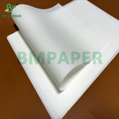 35 gramos 40 gramos Papel blanco a prueba de grasa para envolver comida rápida 20 x 26 cm