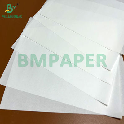 35 gramos 40 gramos Papel blanco a prueba de grasa para envolver comida rápida 20 x 26 cm