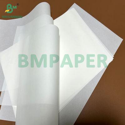 35 gramos 40 gramos Papel blanco a prueba de grasa para envolver comida rápida 20 x 26 cm