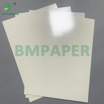 Papel blanco de 315 gm revestido de PET resistente al calor para la fabricación de contenedores de alimentos