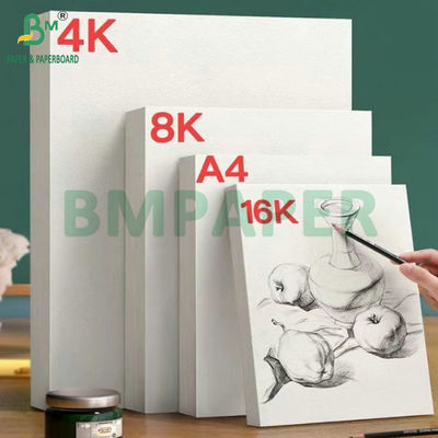 Papel de bosquejo de 80 gramos a 90 gramos ligeramente áspero para dibujar tamaño personalizado