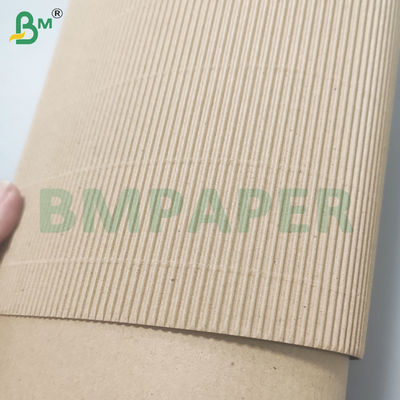 2.5 mm Dos capas de papel corrugado marrón de flauta B para cartones