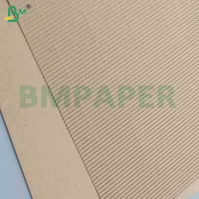 2.5 mm Dos capas de papel corrugado marrón de flauta B para cartones