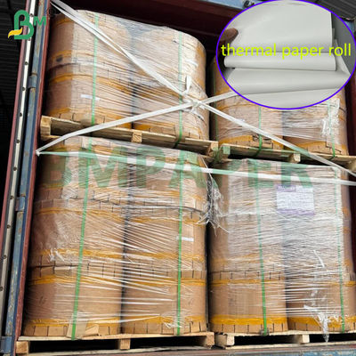 Papel térmico de 55 gramos 60 gramos Imprimible Jumbo Roll Ancho 800 mm 900 mm