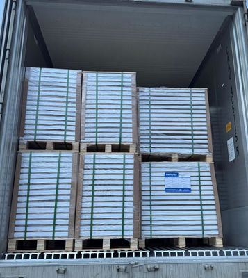 Hojas de papel con esquinas redondeadas de tejido 1073B termosellables para uso médico