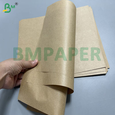 50 gm 60 gm 80 x 1100 mm Papel Kraft despojado de grado alimenticio para bolsas de envoltura de alimentos