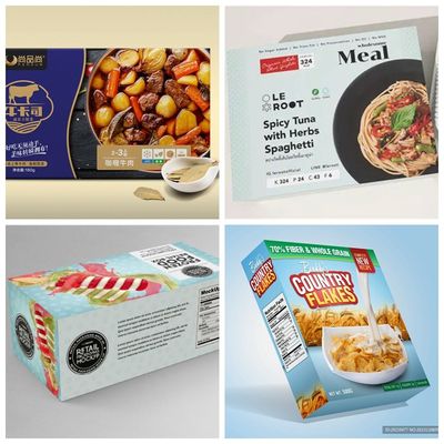 Papel para embalaje de alimentos congelados de alta rigidez 275 g/m² + 15 g PE recubierto 635 x 902 mm