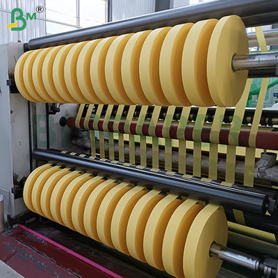 61gsm 62gsm Papel vegetal de pergamino de fibra química para revestimiento de tubos de 65 mm