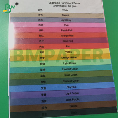 61gsm 62gsm Papel vegetal de pergamino de fibra química para revestimiento de tubos de 65 mm