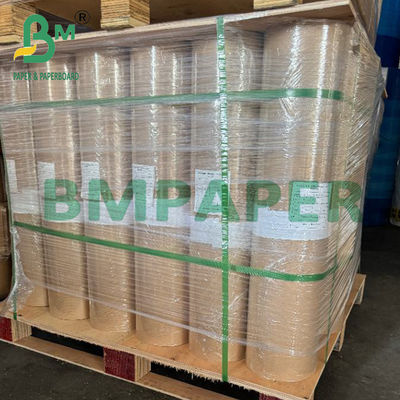 Papel de Intercalado Kraft de Pulpa de Madera Blanca Para Vidrio Acero Aluminio