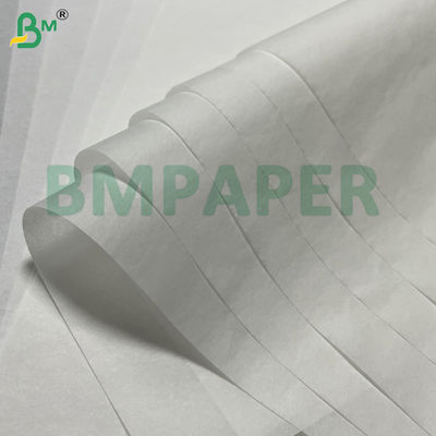 Papel de revestimiento de vidrio sin pelusa de alta translucidez blanco de 28 g/m² para protección electrónica de juntas industriales