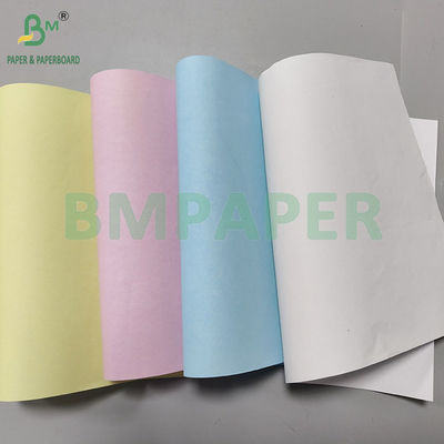 Papel autocopiativo sin carbón blanco 55gsm 70gsm Cb Imagen azul
