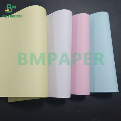 Papel autocopiativo sin carbón blanco 55gsm 70gsm Cb Imagen azul