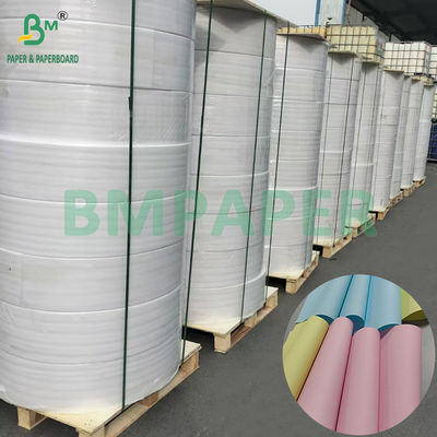 Papel autocopiativo sin carbón blanco 55gsm 70gsm Cb Imagen azul