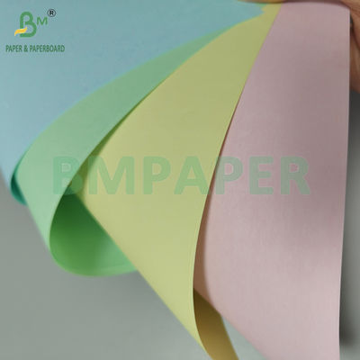 Rollo de 255mm de Papel Autocopiante sin Carbón de 60gsm y 70gsm con Imagen Azul