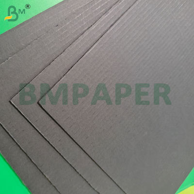 Hojas de cartón corrugado negro con flauta E de una sola pared de 110+110+110 g/m²