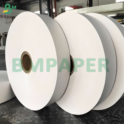 Rollos de papel de envolver blanco de 28 g/m² para pajitas desechables de grado alimenticio