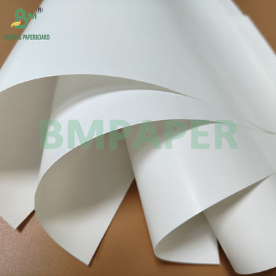 Papel de resistencia húmeda blanco liso revestido de un lado de 60 a 80 gramos para hacer etiquetas de cerveza