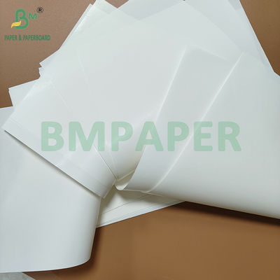 Papel de resistencia húmeda blanco liso revestido de un lado de 60 a 80 gramos para hacer etiquetas de cerveza