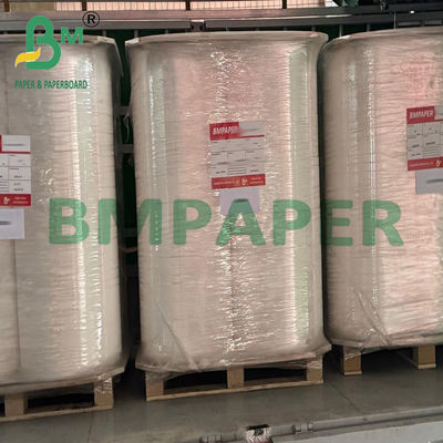 Papel de envoltorio compostable para pajitas de 24gsm, 29/33mm, para embalaje de pajitas