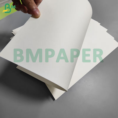 Papel blanco para cajas de alimentos de 260 g/m² y 300 g/m² para embalaje para llevar, resistente a la grasa, 70 x 100 cm
