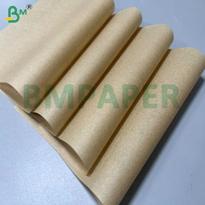 Papel para sándwich resistente a la grasa marrón de 30 g/m² y 35 g/m² para envolver alimentos de 18x18"
