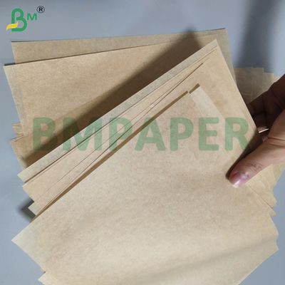 Papel de silicona de doble cara marrón de 35 g/m² y 38 g/m² para barbacoa, 24 x 36 pulgadas