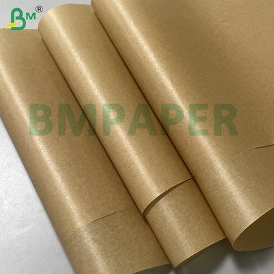 40 g de papel de horneado de silicona de color blanco marrón Kraft revestido con silicona para seguridad alimentaria