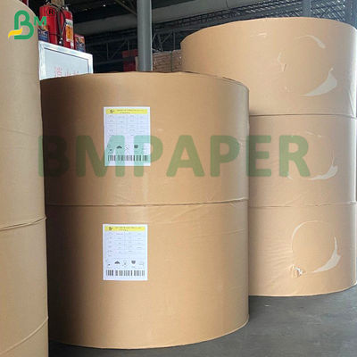 40 g de papel de horneado de silicona de color blanco marrón Kraft revestido con silicona para seguridad alimentaria