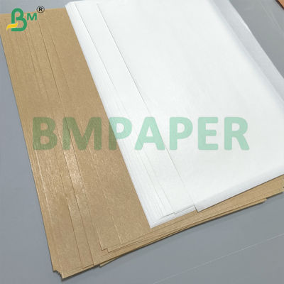 Papel para freír con aire Papel de revestimiento Papel de pergamino sin blanquear y blanqueado Para microondas