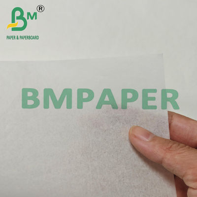 Papel de grado 7 blanqueado, compostable y resistente a la grasa para envolver comida rápida