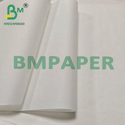Papel de grado 7 blanqueado, compostable y resistente a la grasa para envolver comida rápida