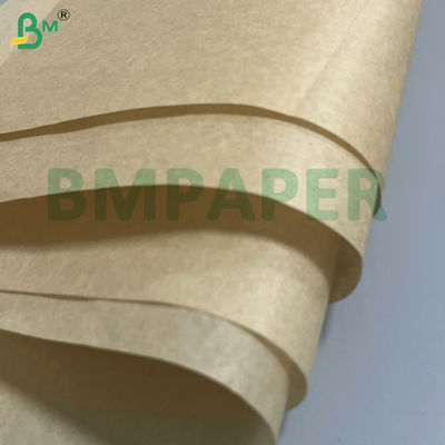 Papel antigrasa compostable natural marrón blanco de 45 g/m² para envolver y forrar, embalaje de perritos calientes