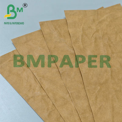 Papel Kraft de textura natural, reciclado, lavado y envuelto en papel de regalo