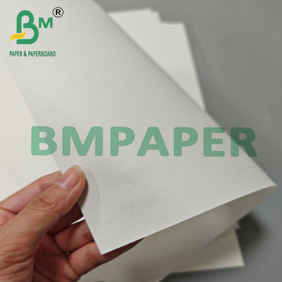 Papel Kraft blanco de grado alimenticio antigrasa de 60 g/m² para bolsas de panadería 12" x 1000 pies
