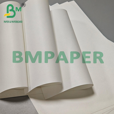 Papel Kraft blanco de grado alimenticio antigrasa de 60 g/m² para bolsas de panadería 12" x 1000 pies