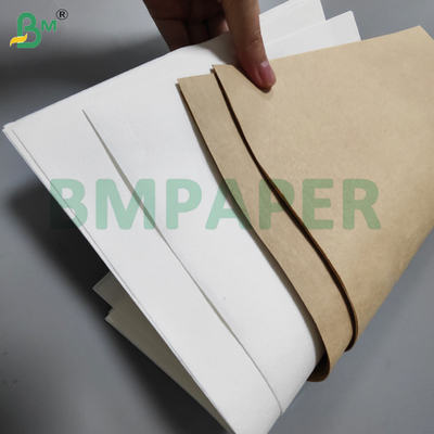 Papel de filtro de café blanco y marrón para cafetera de goteo sin sabor