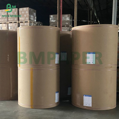 Papel Kraft de revestimiento de vidrio antiarañazos 38g 40g para intercalado de vidrio fotovoltaico