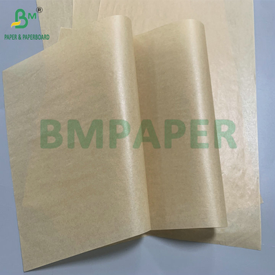 30gsm 40gsm Papel Base de Silicona Marrón Rollo Jumbo de Silicona de Doble Cara