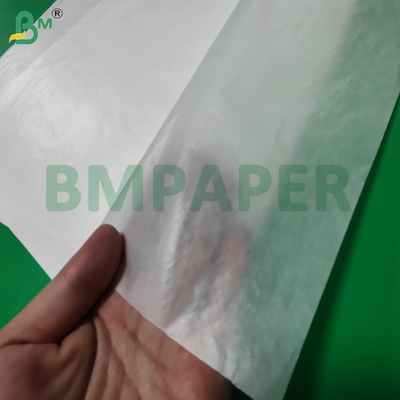 30 gramos 32 gramos Papel de embalaje de grado alimenticio recubierto con cera para hamburguesas de 14' x 18'