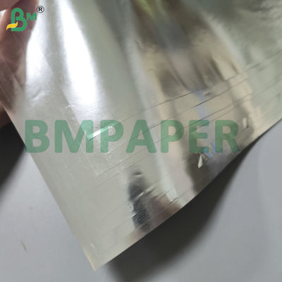 Papel de etiqueta blanco y metalizado de alta resistencia en húmedo para bebidas en botella