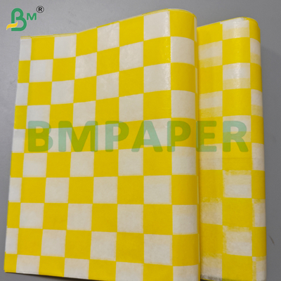 Rollos de papel encerado resistente a la grasa de 30 g/m² para envolver sándwiches