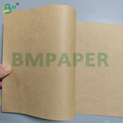 70-200Gsm High Strength Brown Kraft Paper Rolls for Shopping Bags