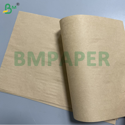 Papel de embalaje de frutas Kraft marrón de 55 g 80 g Protección UV y de plagas para melocotones/peras