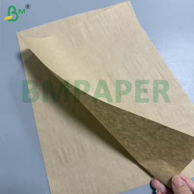 Papel de embalaje de frutas Kraft marrón de 55 g 80 g Protección UV y de plagas para melocotones/peras